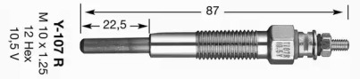 Свеча накаливания NGK 1229